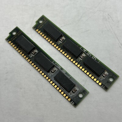 Rare 256K Ram IBM 2pcs ( 512k Total ) 256k Memory 30Pin 65x6262 65X6210 ...