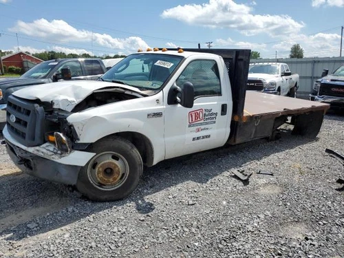02-07 F250 F350 Driver LH Manual Dual Arm Towing Side View Mirror Assembly