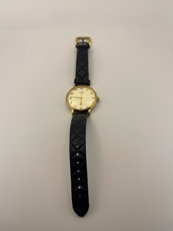 Kate Spade Women's Metro 1YRU0788 Black Leather Quartz Watch