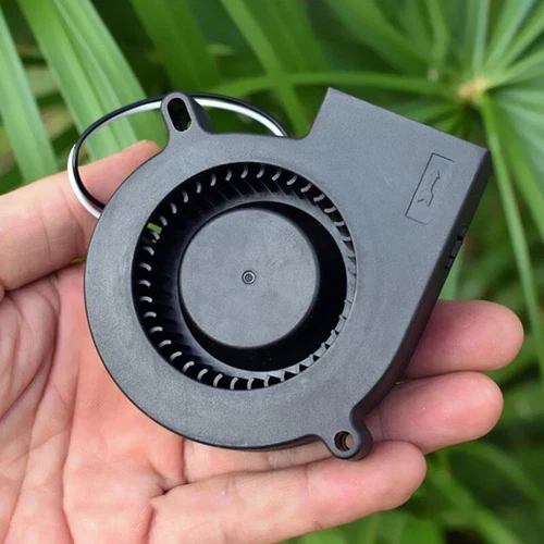 Brushless Fan DC 5V-6V Centrifugal Worm Gear Blower Mute Powerful Cooling Fan