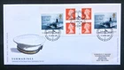 GB QEII 2001 Submarines 6x1st Booklet on First Day Cover, Barrow-in-Furness SHS