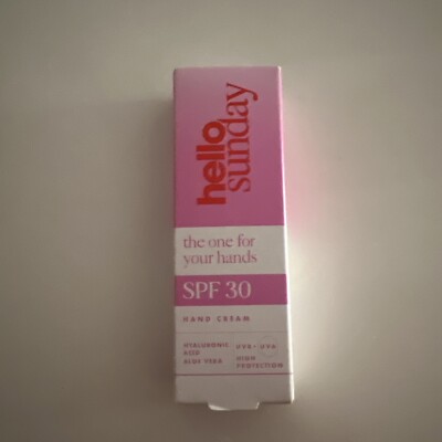 Hello Sunday 'LSF 30' The One For Your Hands Handcreme 30ml | Neu Folie versiegelt