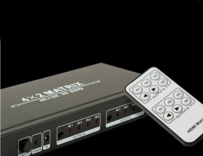 HDMI select 4:2 HDMI ver 1.4 selector 3D Video/Audio output support