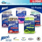 <!--F#f_0-->Mack's Ultra Soft Foam Earplugs 50 Pair Ear Plugs for Sleeping Snoring Shooting<!--F/-->