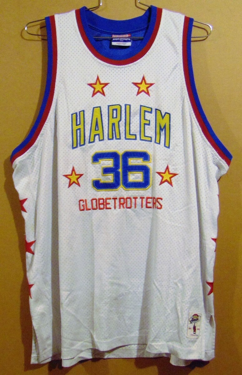 HARLEM GLOBETROTTERS MEADOWLAKE LEMON JERSEY | eBay