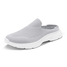 Women Slip On Knit Sneakers Breathable Lightweight Mules Walking Shoes