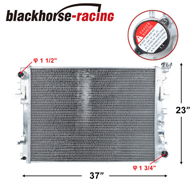 Radiator 3 Row Aluminum For 2009-18 Dodge Ram 1500 2019-21 Classic 3.7/4.7/5.7L
