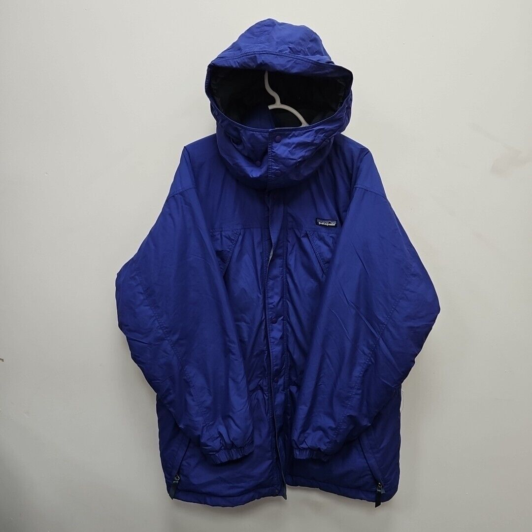 Vintage 90s PATAGONIA Guide Parka Mens Medium Purple Padded Vintage 90s PATAGONIA Guide Parka Mens Medium Purple Padded