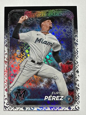 2024 Topps Eury Perez All-Star Game Foil ASG #197 Miami Marlins