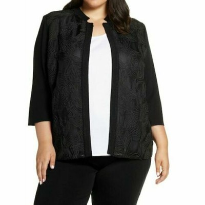 ming wang plus size jackets
