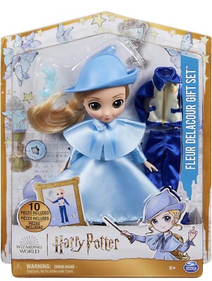 Harry Potter Quidditch Doll Gift Set - 8 Inch Figure With Robe, Nimbus 2000 & 9 Accessories