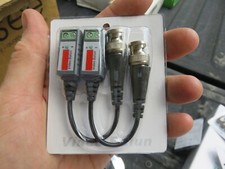 1 Pair 1-Channel Passive Video Balun Transceiver CCTV Camera DVR UTP CAT5 Cables