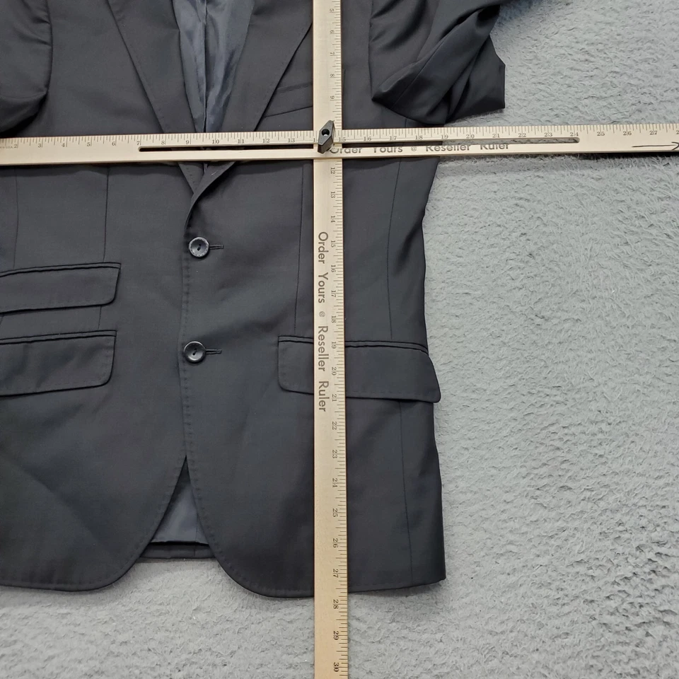 Куртка мужская Richel Barcelona Blazer размер 36 черная с подкладкой однобортная 2 пуговицы - Изображение 3 из 4