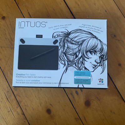 Wacom Intuos (Draw) S Graphic Tablet, Weiß