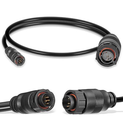 for Lowrance HDS 9-Pin HD+ MotorGuide Motors Sonar Adapter Cable 8M4004174