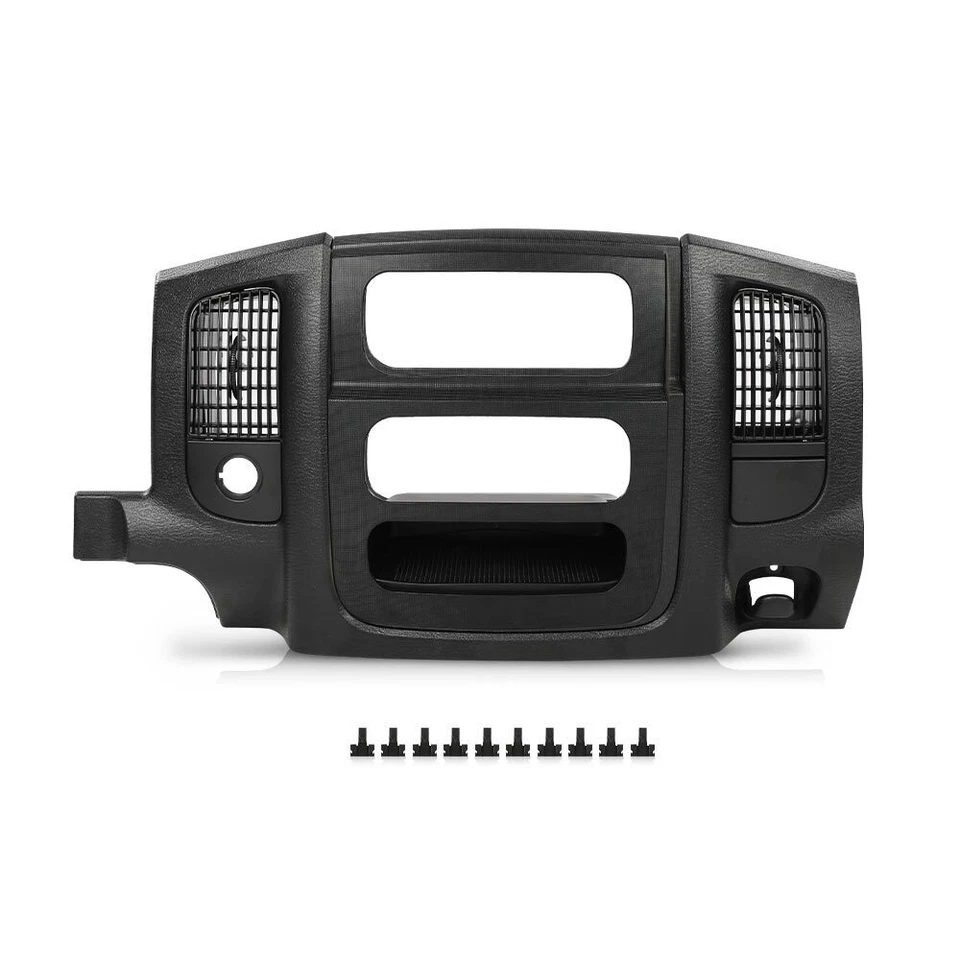 Center Dash Radio Trim Air Vent Bezel Panel Fit For 2002-2005 Ram 1500 2500 3500 Foto 2 de 4