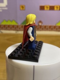 Thor LEGO Marvel Minifigure sh018 6868 6869 Helicarrier Breakout Quinjet Beard