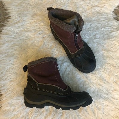 sorel maroon boots
