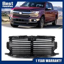 Upper Grille Radiator Air Shutter For 18-20 Ford F150 Not fit Raptor JL3Z8475D