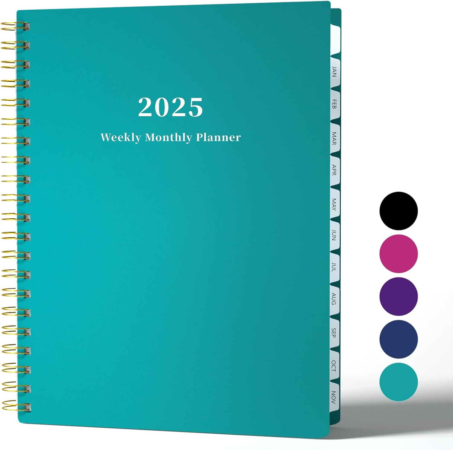 2025 Planner Weekly Monthly, JAN.2025 to DEC.2025, 12 Months, 8.5