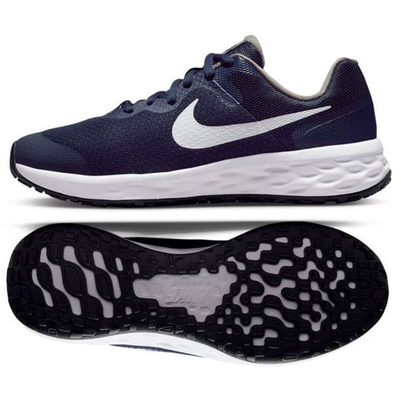 Boys nike top revolution blue black