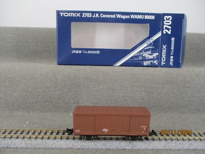 Tomix Spur N 2703 Gedeckter Güterwagen WAMU80000 in OVP