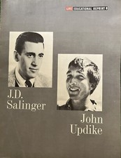 J D SALINGER / Life Educational Reprint 8 J.D Salinger / John Updike 1966