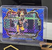2025 Select 🔥 JORDAN LOVE Field Level Blue Prizm 34/75 Packers SP