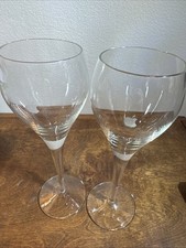 Vintage 1982 Apple Computer Logo 1 Billion Sales Celebration Wine Glasses