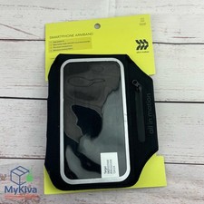 Phone Armband Fitness Running Phone Holder Adjustable Strap Black