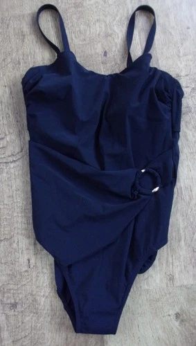 Figleaves  Black Swimming costume with detachable straps Size 34E Never worn