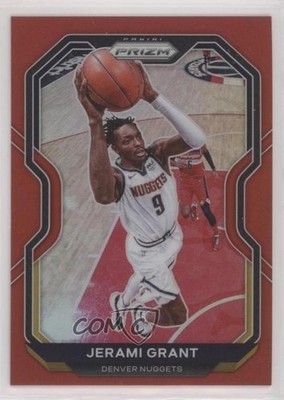 2020-21 Panini Prizm Red Prizm 17/299 Jerami Grant #143 0x7c