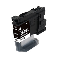 Black LC501XL Ink Cartridges for Brother Printer Compatible for MFC-J1360DW