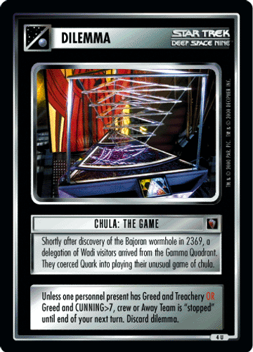 Chula: The Game - Mirror Mirror - Star Trek CCG 1E - Imagen 1 de 6