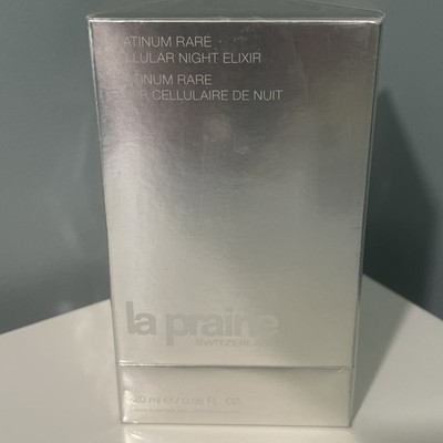 La Prairie Platinum Rare Cellular Night Elixir  0.68 oz - 20 ml New and Sealed!