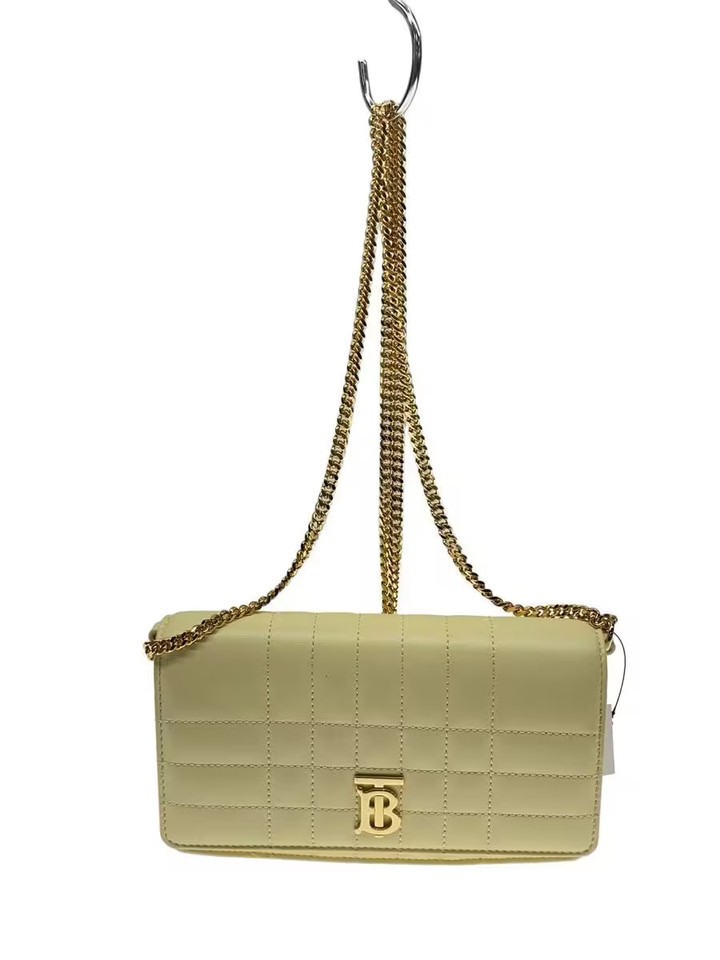 BURBERRY Mini Roller Bag / Shoulder Bag / Leather / YLW