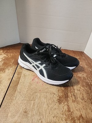 ASICS Black/White Jolt 3 Running Shoes Men Size 6.5 BRAND NEW! No Box 1014A42