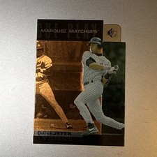 1997 SP Marquee Matchups #MM10 Derek Jeter YANKEES