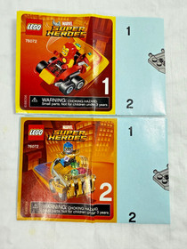 LEGO Marvel set# 76072 - Mighty Micros Iron Man vs Thanos - 100% complete!