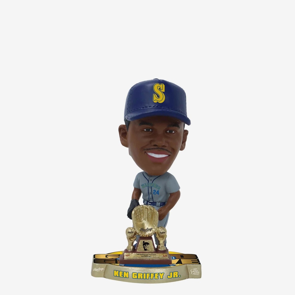 Ken Griffey Seattle Mariners 1990 Gold Glove Bobblehead MLB Baseball
