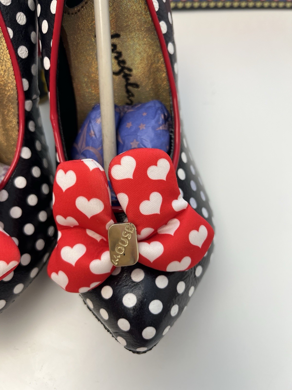 Irregular Choice Mickey Mouse Black Heels Size 39 - New & Fun! image 6