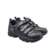 Apex Men's Size 11 US Wide X903M Black Triple Strap Walker X Last Comfort Shoes