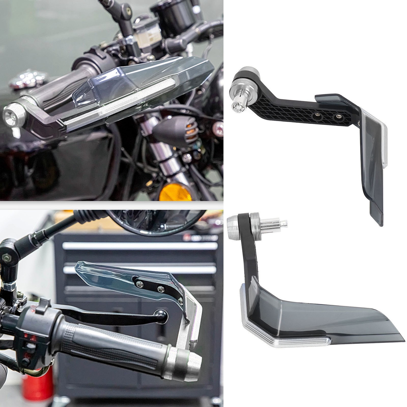 For 22mm Motorcycle Handguard Aluminum Alloy For Sport Dirt Bike ATV MX.