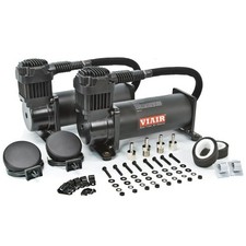 Viair 44442 Dual Stealth Black 444c High-performance Air Compressor Value Pack