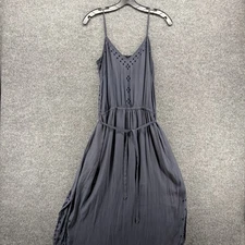 Scotch & Soda Dress Womens M Blue Sleeveless Prairie Cottagecore Boho Peasant