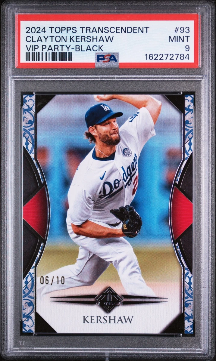 Clayton Kershaw Original Baseball Serial Numbered Sports Trading