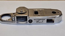 Vintage Wittnauer Captain 35mm Film Rangefinder Camera Chrome Top ONLY Parts
