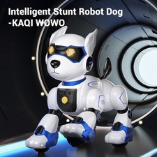 Robot Dog Toy for Kids, Programmable Remote Control Robot Puppy with Voice  Tou