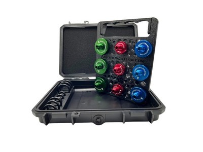 Arbiter Backflow Quick Connect Test Fittings (Aluminum, Complete Set of 9 Fit...