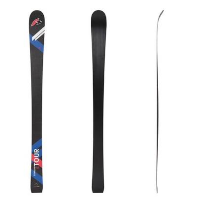 F2 Ski Touring Ski 154-175cm Größe wählbar Schwarz 